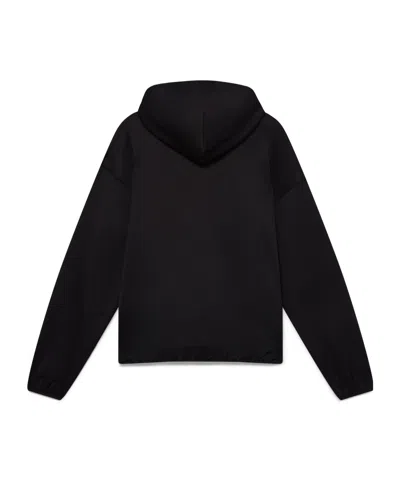 Casablanca Mens Oversized Panel Logo Jersey Hoodie Black In Black