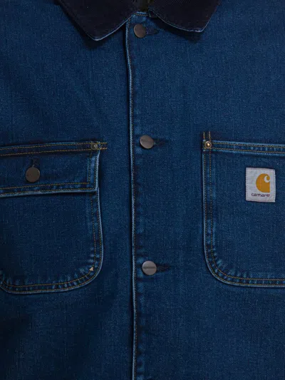 Carhartt Og Chore Coats Blue In Blue