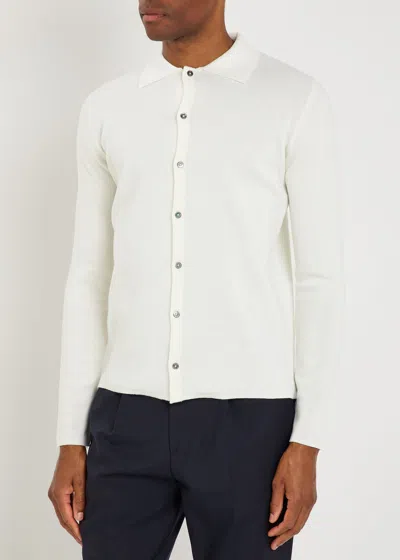 Aurélien Aur Knitted Shirt In Neutral