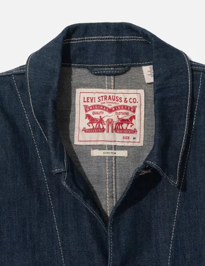 Levi's Engineer Coat In Blue