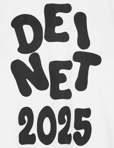 Deinet Bold Logo T-shirt In White