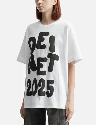 Deinet Bold Logo T-shirt In White