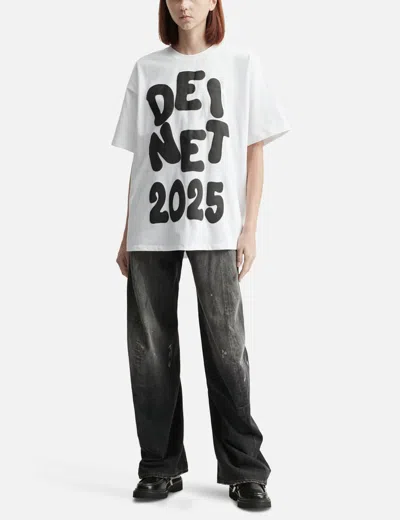 Deinet Bold Logo T-shirt In White