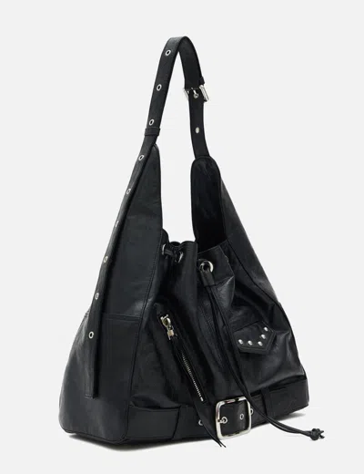 Deinet Stud Belted Bucket Bag