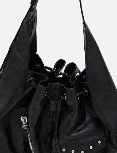 Deinet Stud Belted Bucket Bag