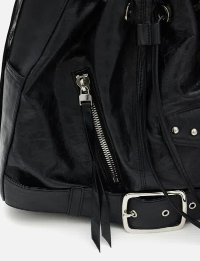 Deinet Stud Belted Bucket Bag