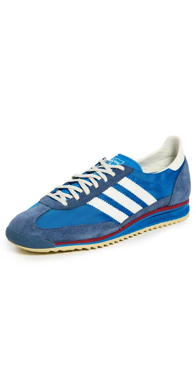 Adidas Originals Sl 72 Rs Blue/core White/better Scarlet Sneaker In Blue