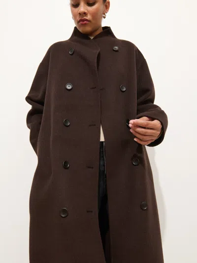 Alex Mill Long Sophia Coat In Brown