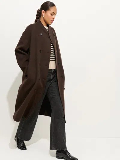 Alex Mill Long Sophia Coat In Brown