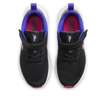 Nike (ps)  Star Runner 3 Sevelcro 'black Pink Rise' In Multi