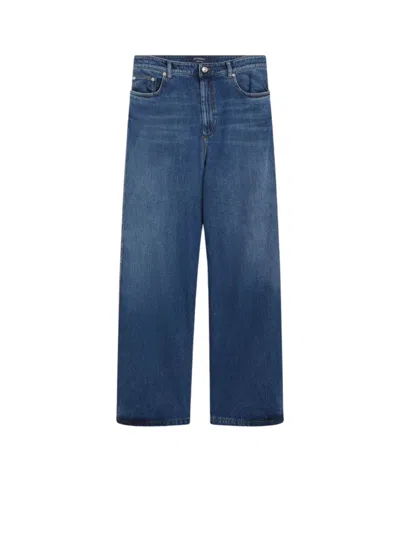 Sportmax Wide-leg Jeans - Midnight Blue In Blue