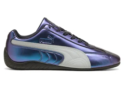 Pre-owned Puma Speedcat Y2k Gray (women's) Sneakers In New Navy Blue/cool Light Gray