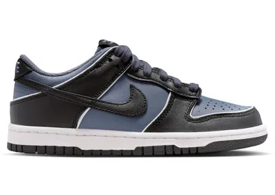 Pre-owned Nike Dunk Low Se Black Sneakers In Light Carbon/white
