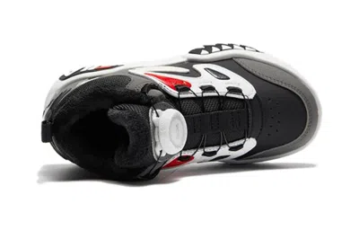 Fila (ps)  Lifestyle High-top Basketball Shoes 'grey Black' In Gray