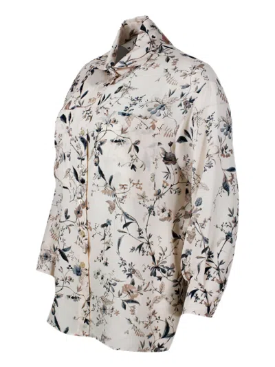 Eleventy Shirt In Neutral