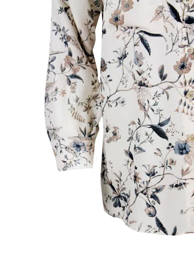 Eleventy Shirt In Neutral