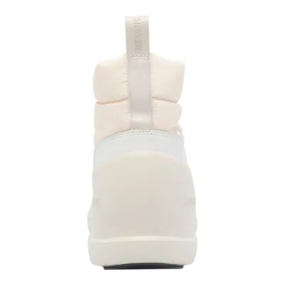 Moon Boot Mezzaluna Puffy Cream Booties In Multi
