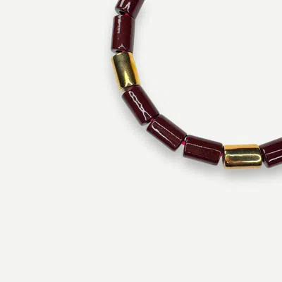 Her New Tribe Walnut And Karat Candy In Purple