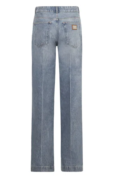 Dolce & Gabbana Loose-fit Jeans In Blue