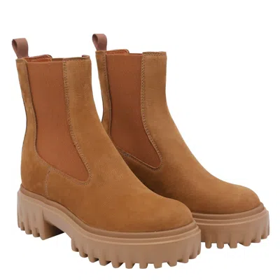 Hogan Boots In Brown