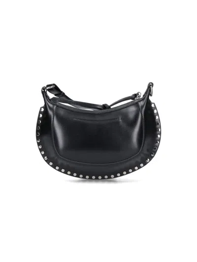 Isabel Marant Oskan Moon Shoulder Bag In Black