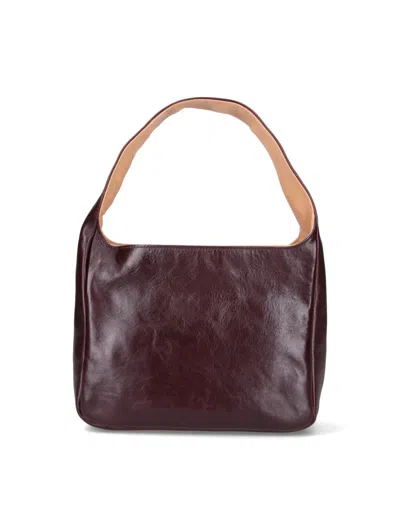 Our Legacy Chic Shoulder Bag Single Handle In Purple