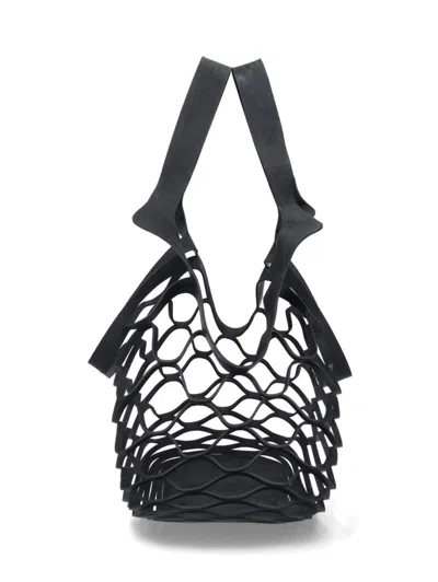 Our Legacy Shifting Tote Bag In Black