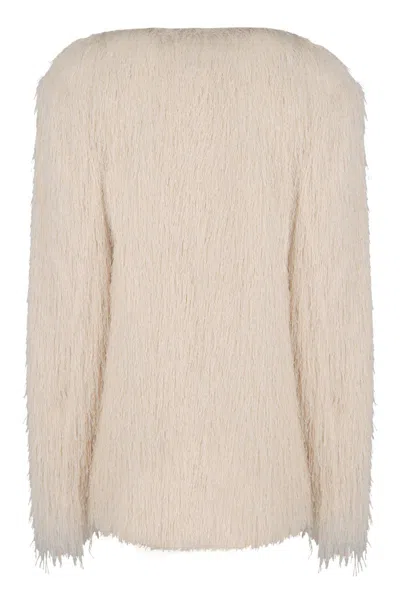 Dries Van Noten Fringe Jacket In Pink