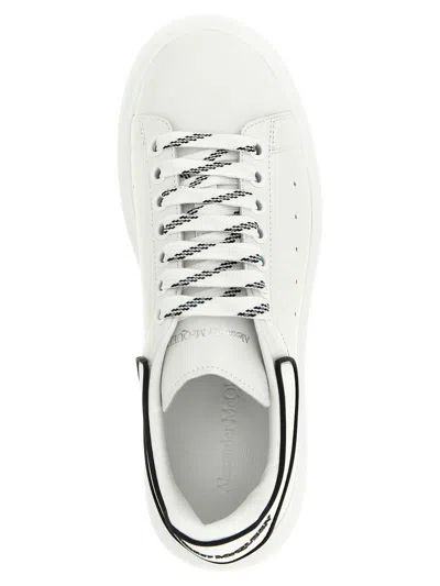 Alexander Mcqueen Leather Chunky Sneakers In White