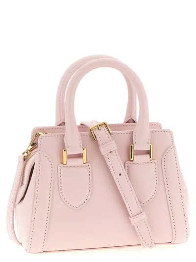 Alexander Mcqueen Birde Mini Handbag In Pink