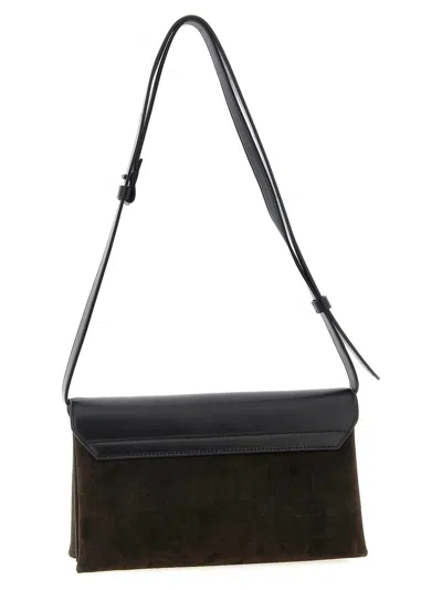 Brunello Cucinelli Sartorial Shoulder Bag In Brown