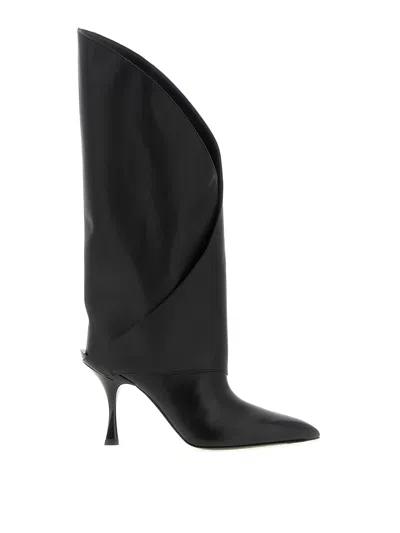 Balmain 'twist' Boots In Black