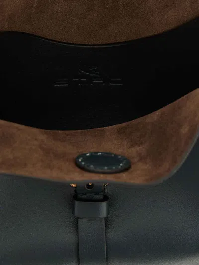 Etro Small Crossbody Bag In Blue