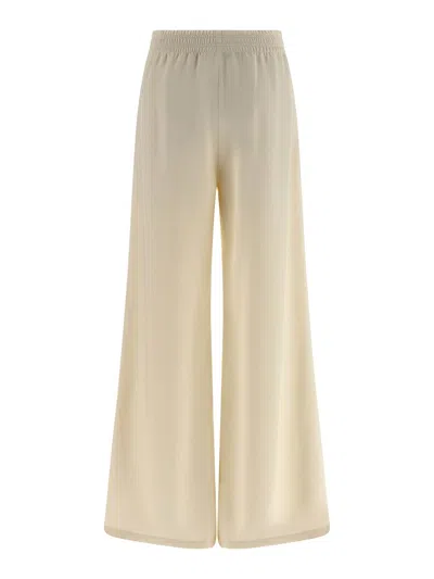 Fabiana Filippi Trousers Light And Natural In Neutral