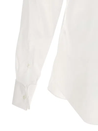 Finamore 1925 Eduardo Shirt And Blouse White In White