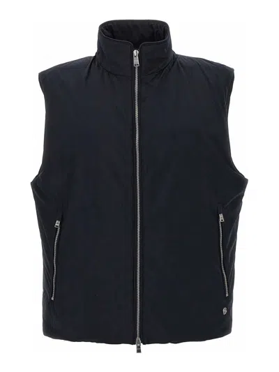 Hugo Boss 'h-darnes' Vest In Blue