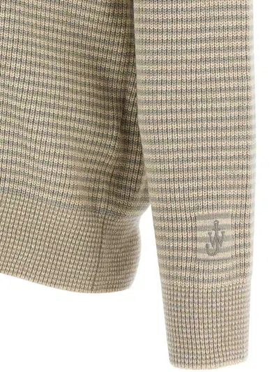 Jw Anderson Half Zip Sweater Sweaters And Cardigans Multicolor In Multi