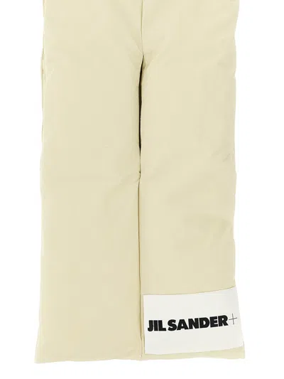 Jil Sander Down Scarf 01 Scarves And Foulards Beige In Sand