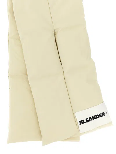 Jil Sander Down Scarf 01 Scarves And Foulards Beige In Sand