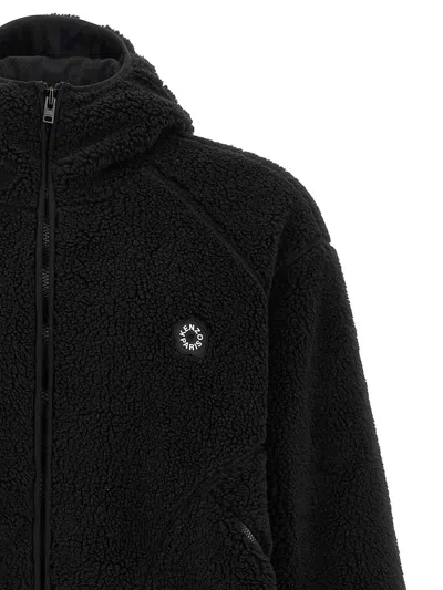 Kenzo Boke Flower 2.0 Zip-up Fleece Hoodie In Black