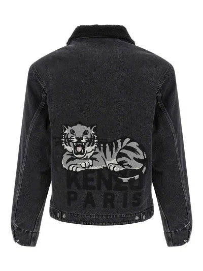 Kenzo Chaqueta Casual - Negro In Blue