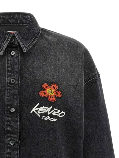 Kenzo X Futura 2000 Embroidery In Black