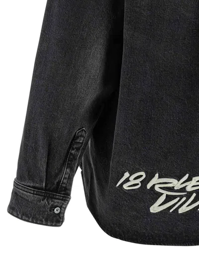 Kenzo X Futura 2000 Embroidery In Black