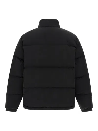 Lacoste Water-repellent Down Jacket With Packable Hood Clothing In Black