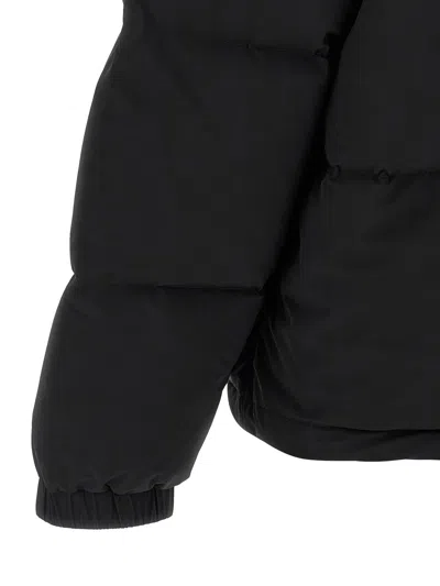 Lacoste Water-repellent Down Jacket With Packable Hood Clothing In Black
