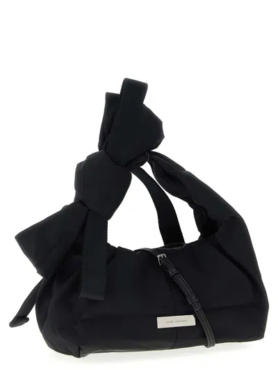 Marc Jacobs The Bow Mini Bag In Black Nylon In Black