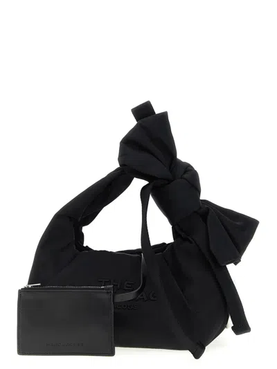 Marc Jacobs The Bow Mini Bag In Black Nylon In Black