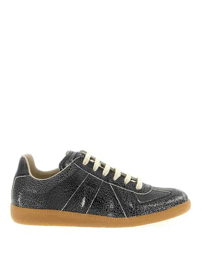 Maison Margiela Replica Sneakers In Black