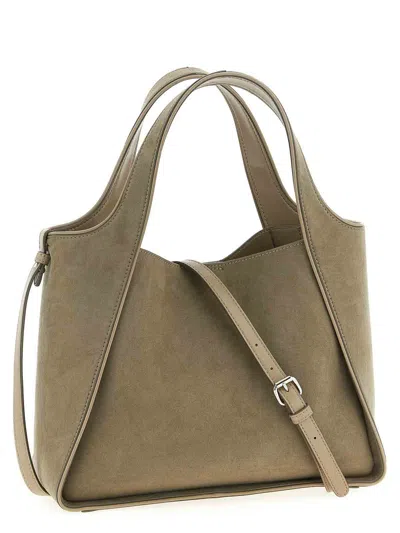 Stella Mccartney Stella Logo Crossbody Bag In Green