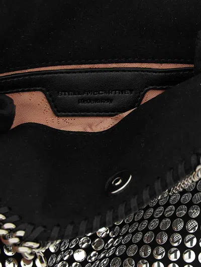 Stella Mccartney Falabella Tiny Tote Bag In Black